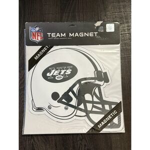 NFL New York Jets 12" Auto Magnet Helmet- NEW